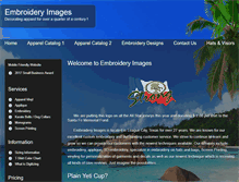 Tablet Screenshot of embroideryimages.com